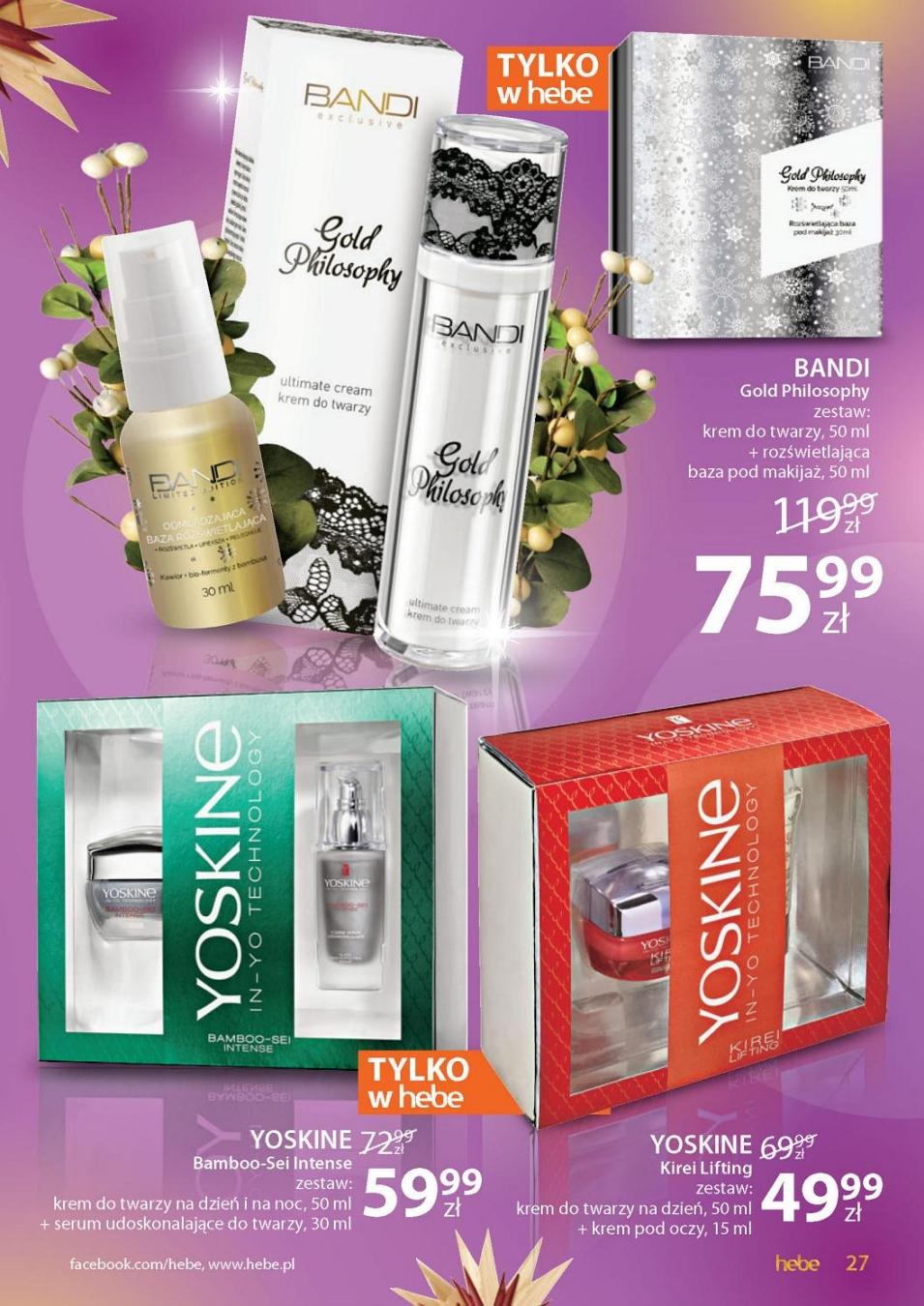 Gazetka promocyjna Hebe str. 27