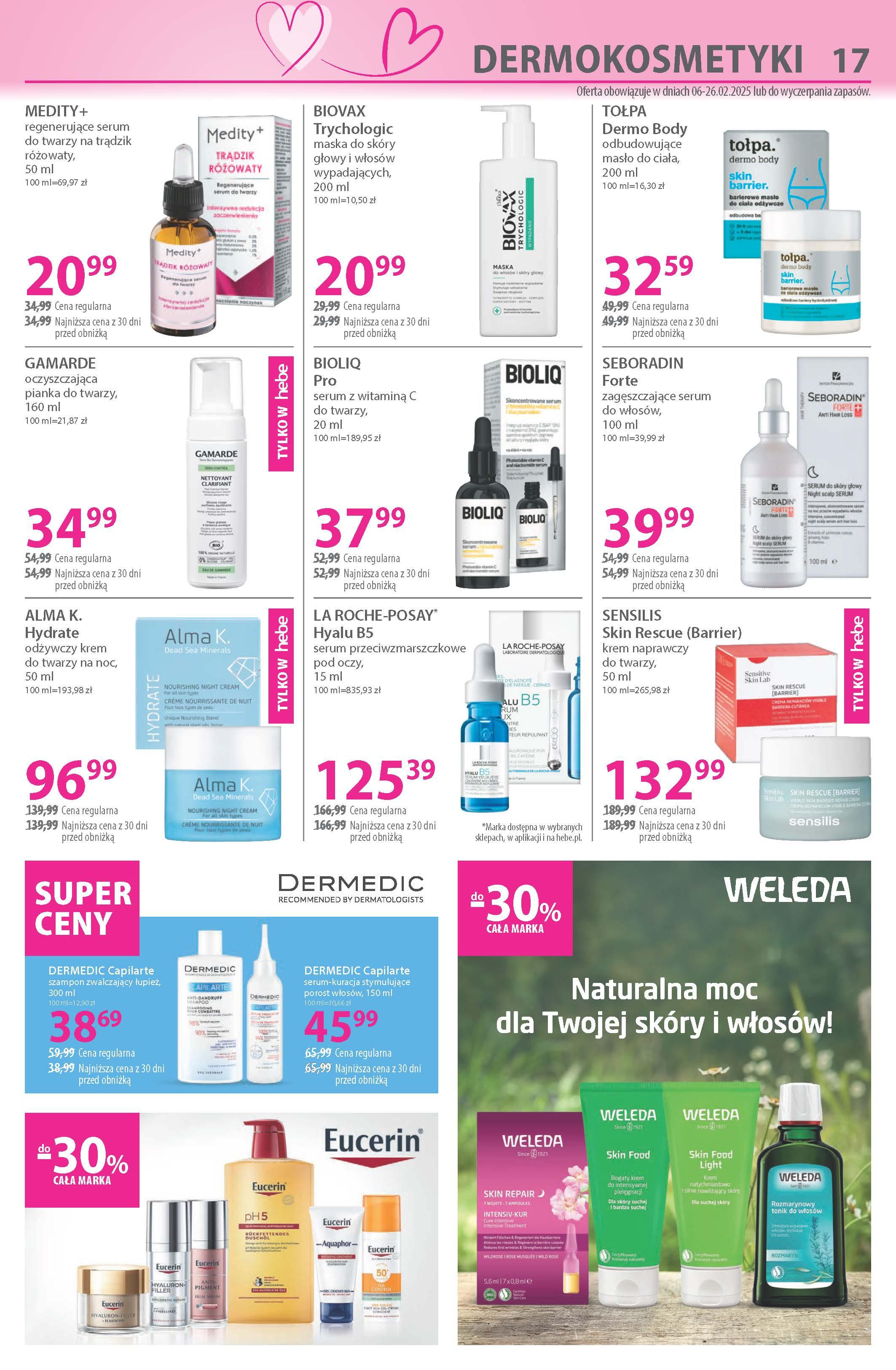 Gazetka promocyjna Hebe str. 17