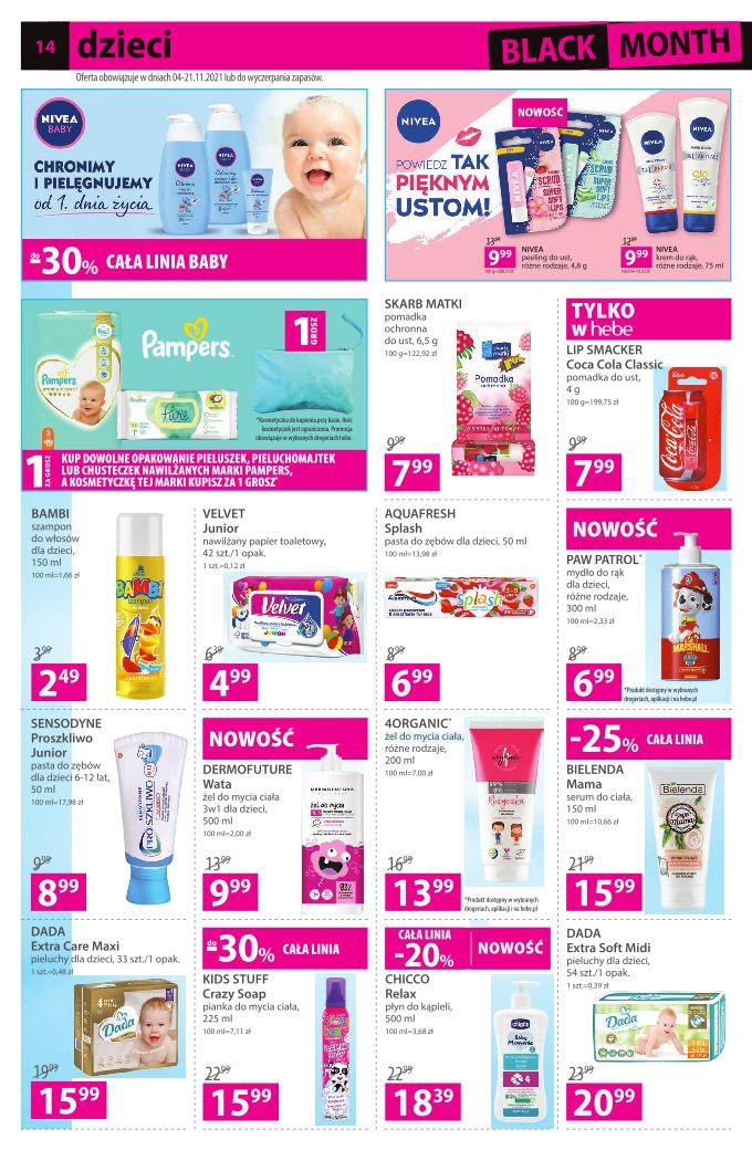 Gazetka promocyjna Hebe str. 14