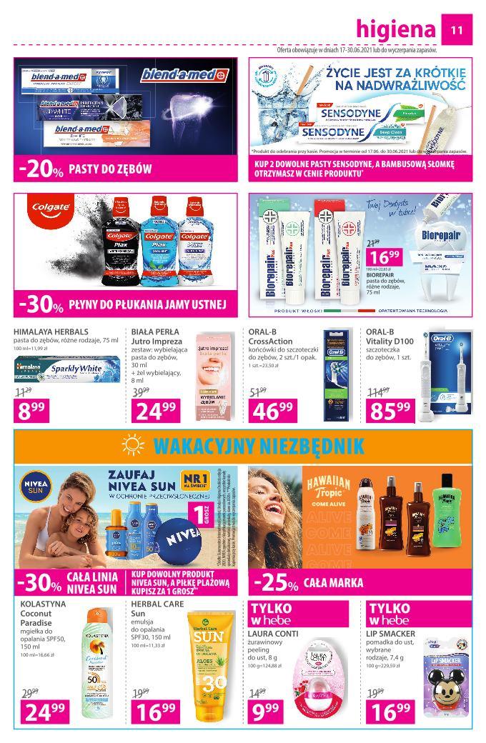 Gazetka promocyjna Hebe str. 11