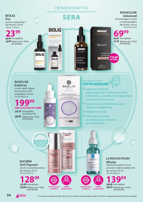Gazetka promocyjna Hebe str. 34