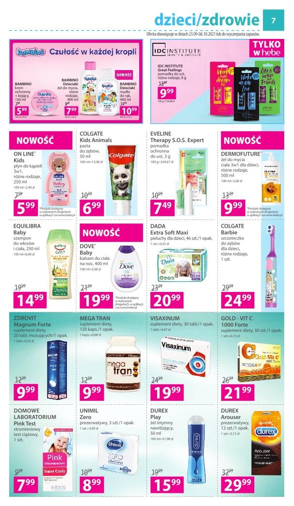 Gazetka promocyjna Hebe str. 7