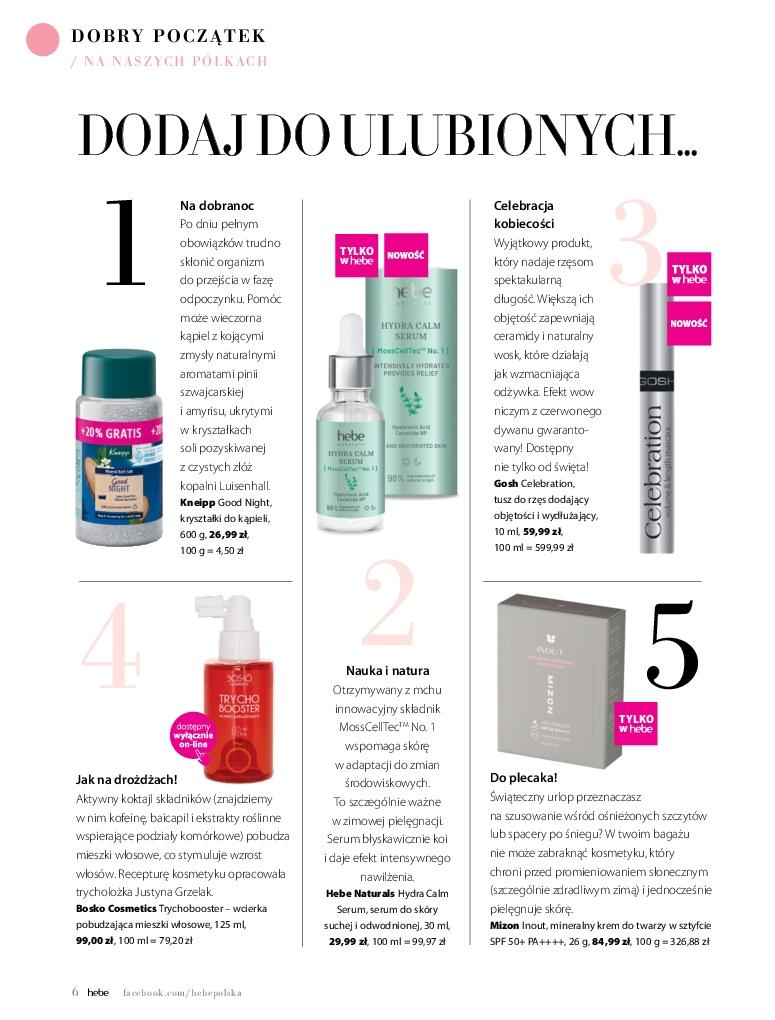 Gazetka promocyjna Hebe str. 6