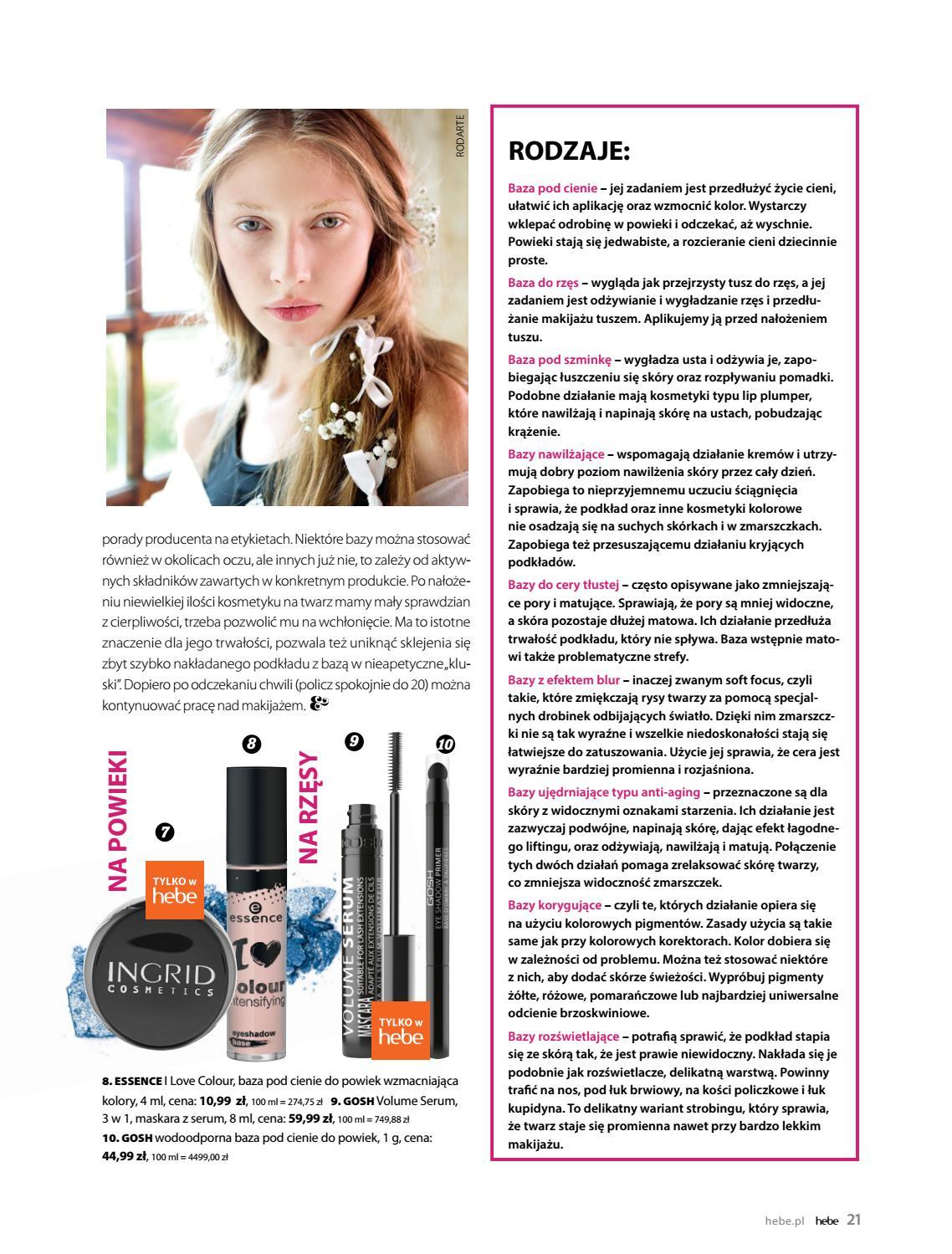 Gazetka promocyjna Hebe str. 21