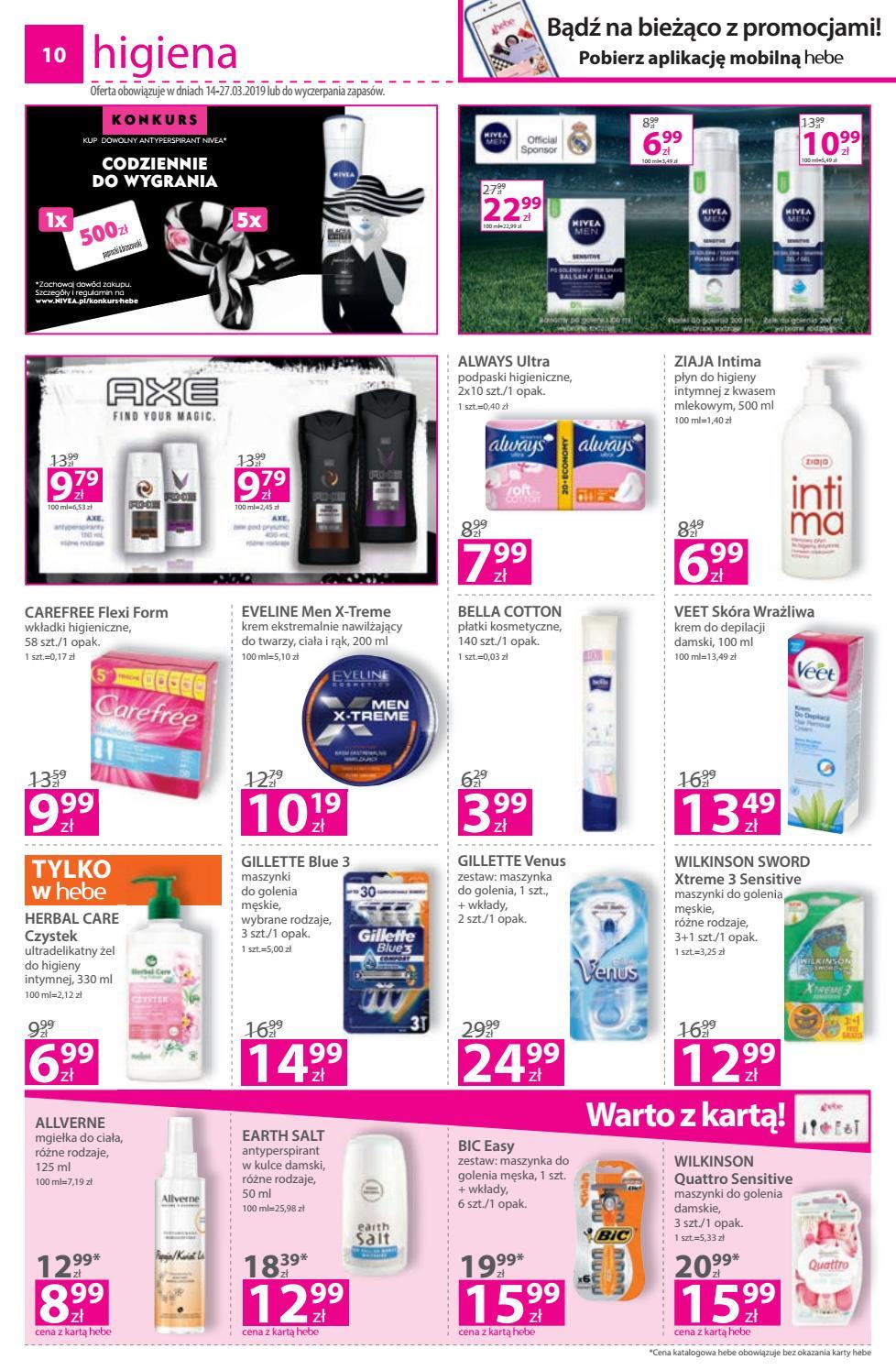 Gazetka promocyjna Hebe str. 10