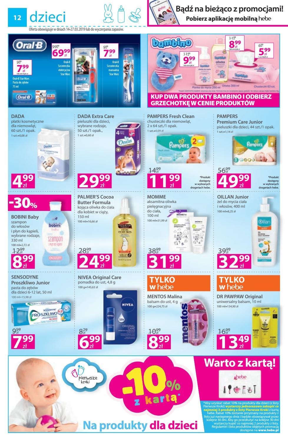 Gazetka promocyjna Hebe str. 12