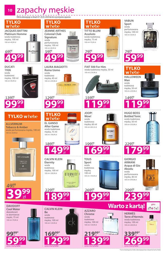 Gazetka promocyjna Hebe str. 10
