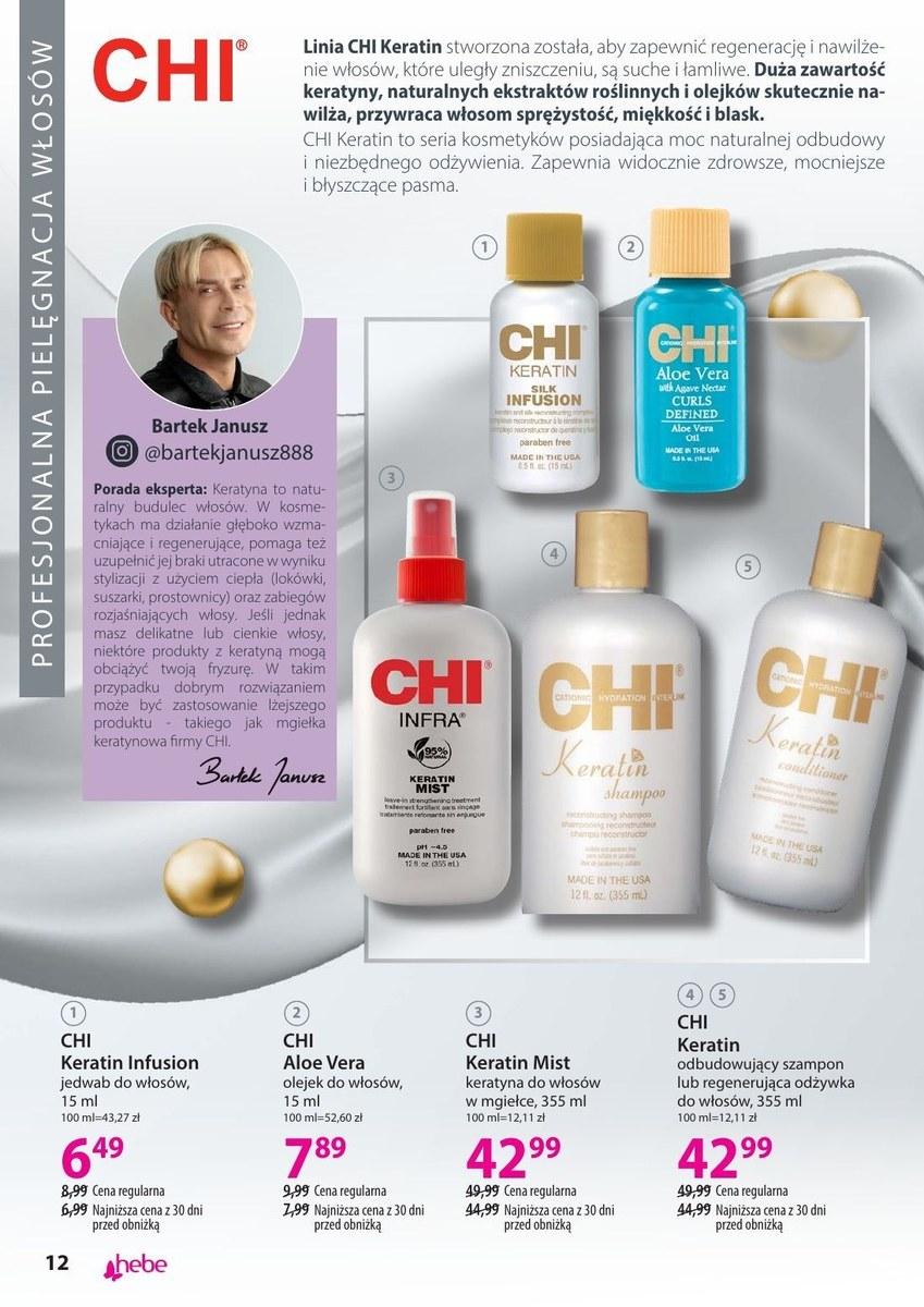Gazetka promocyjna Hebe str. 12