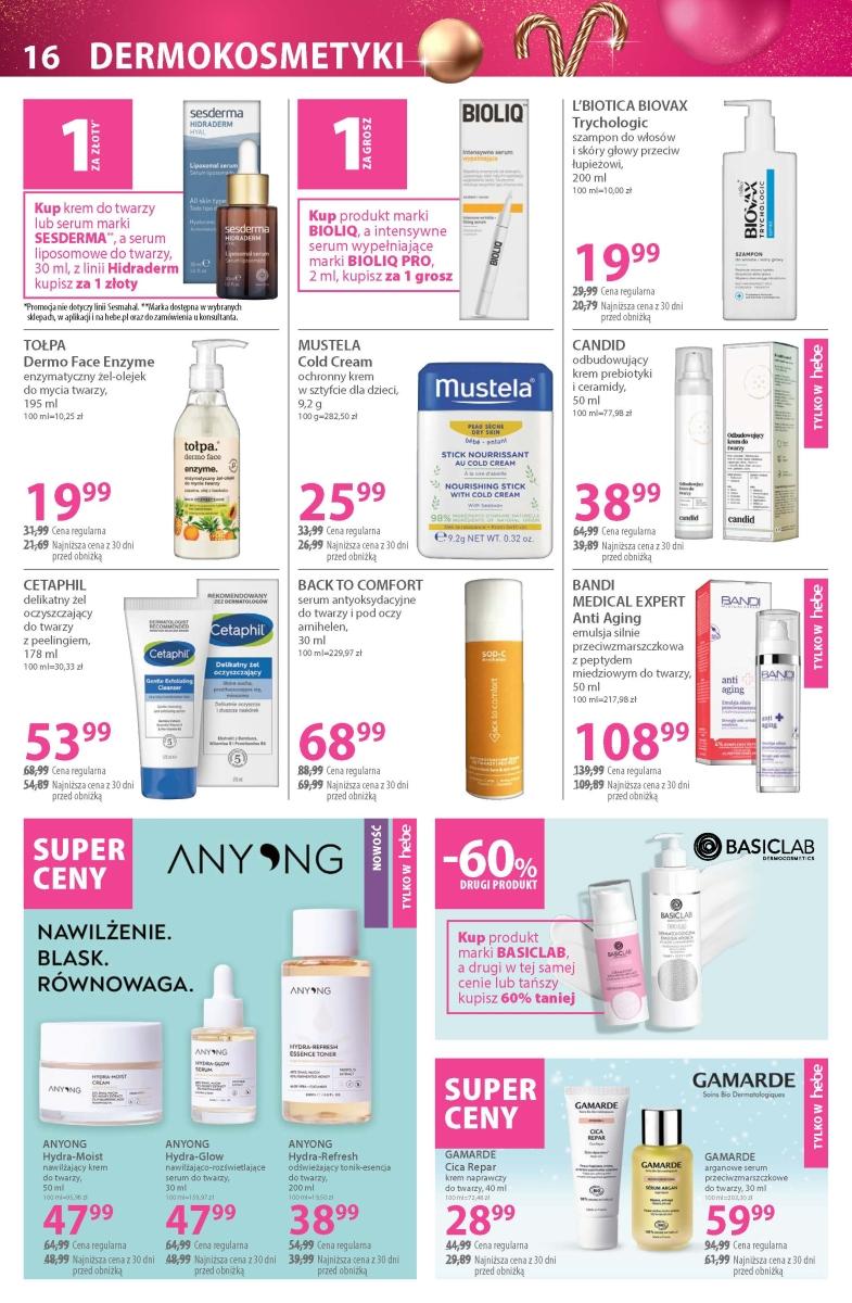 Gazetka promocyjna Hebe str. 16