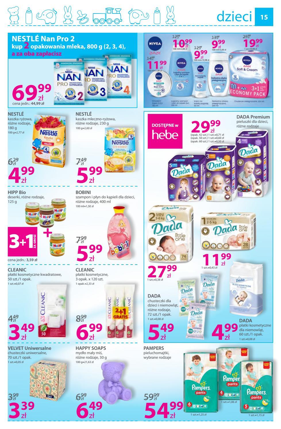 Gazetka promocyjna Hebe str. 15
