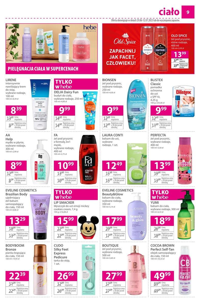 Gazetka promocyjna Hebe str. 9