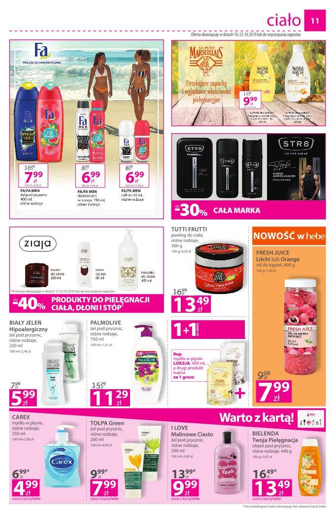 Gazetka promocyjna Hebe str. 11