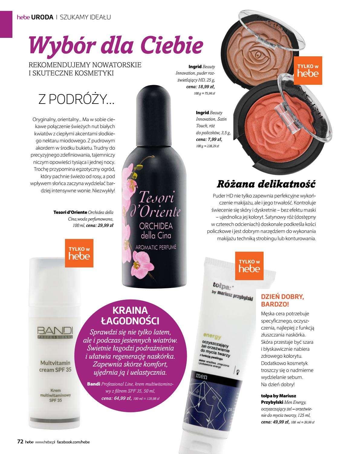 Gazetka promocyjna Hebe str. 72