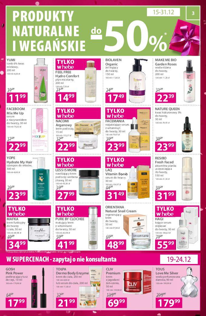 Gazetka promocyjna Hebe str. 3