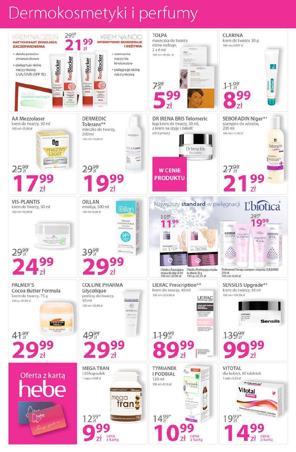 Gazetka promocyjna Hebe str. 10