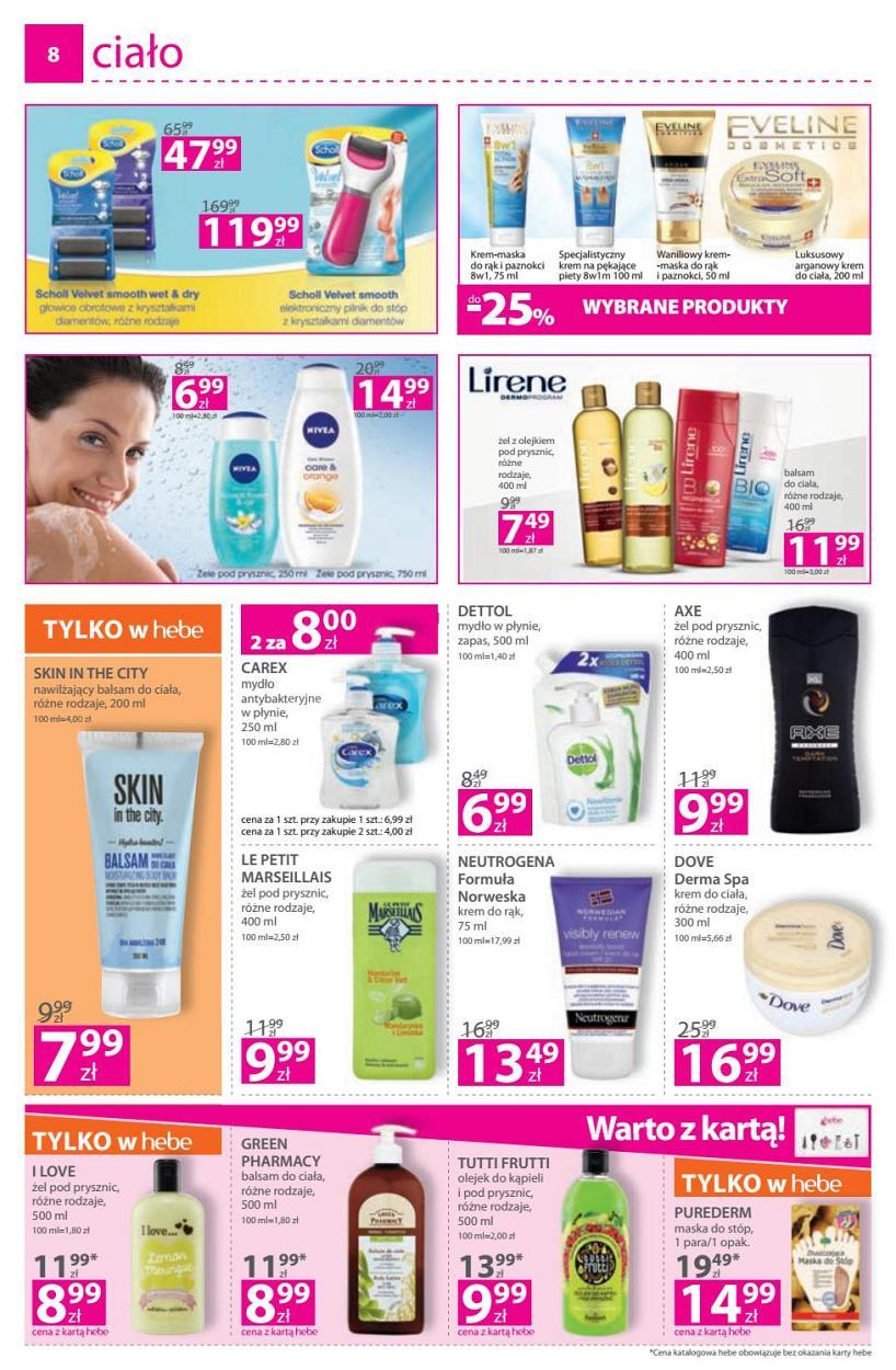 Gazetka promocyjna Hebe str. 8