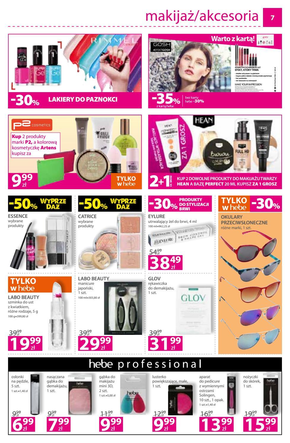 Gazetka promocyjna Hebe str. 7