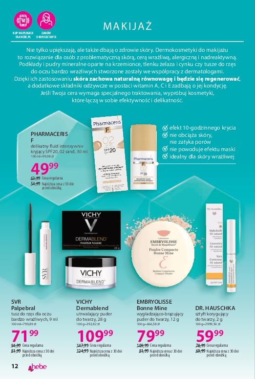 Gazetka promocyjna Hebe str. 12