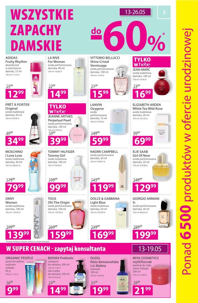 Gazetka promocyjna Hebe str. 3