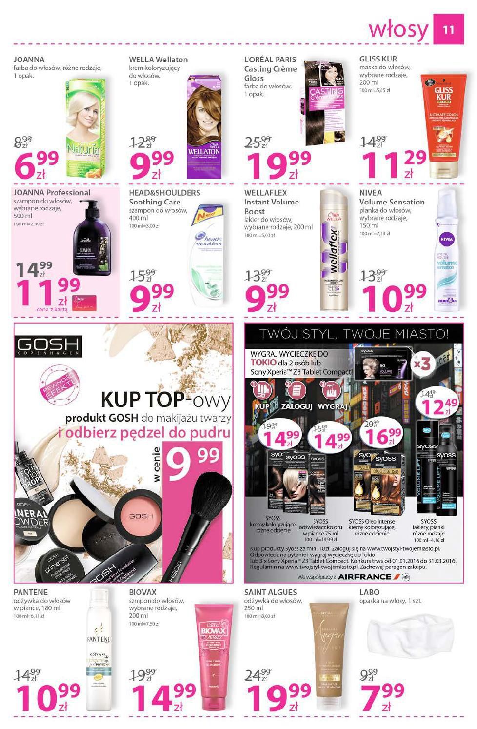 Gazetka promocyjna Hebe str. 11