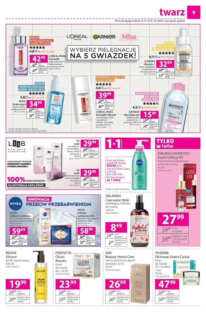 Gazetka promocyjna Hebe str. 9