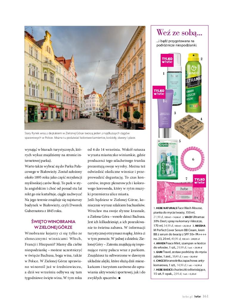 Gazetka promocyjna Hebe str. 161