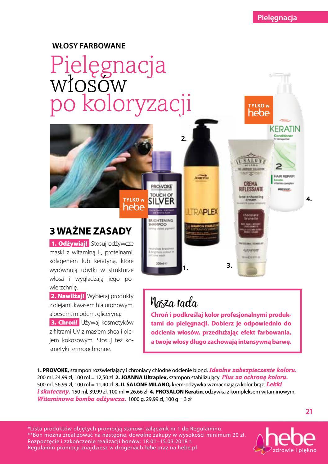 Gazetka promocyjna Hebe str. 21