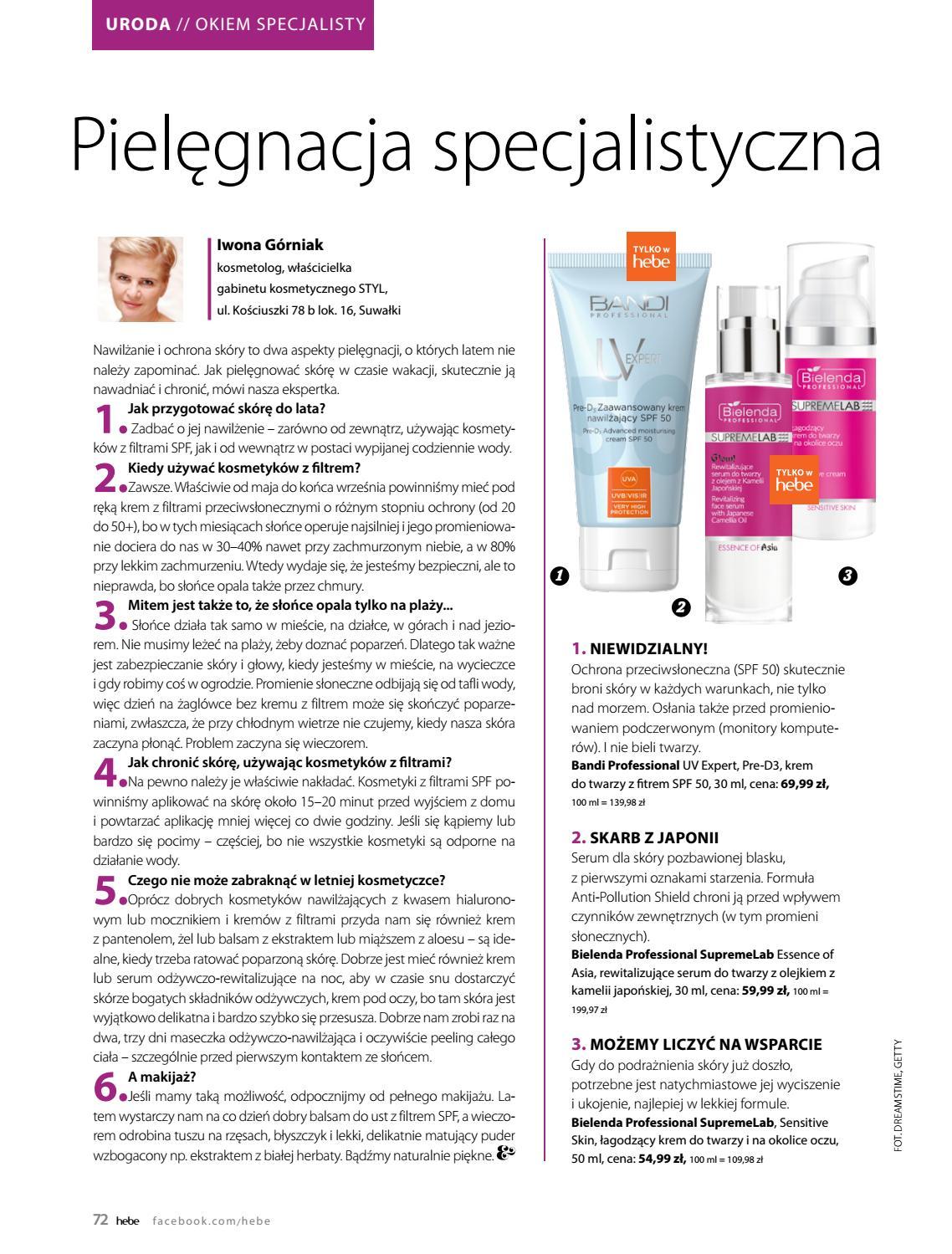 Gazetka promocyjna Hebe str. 72