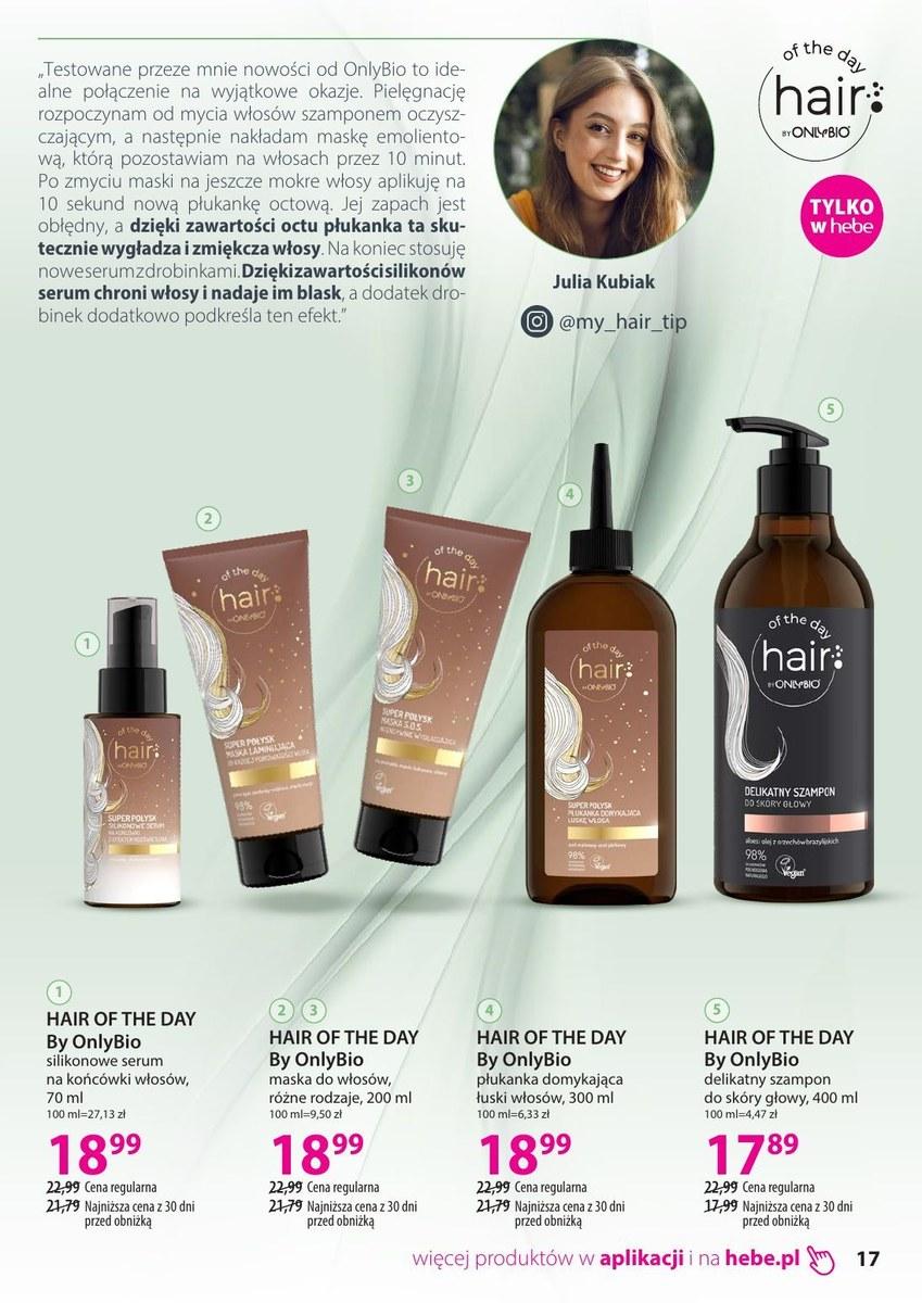 Gazetka promocyjna Hebe str. 17