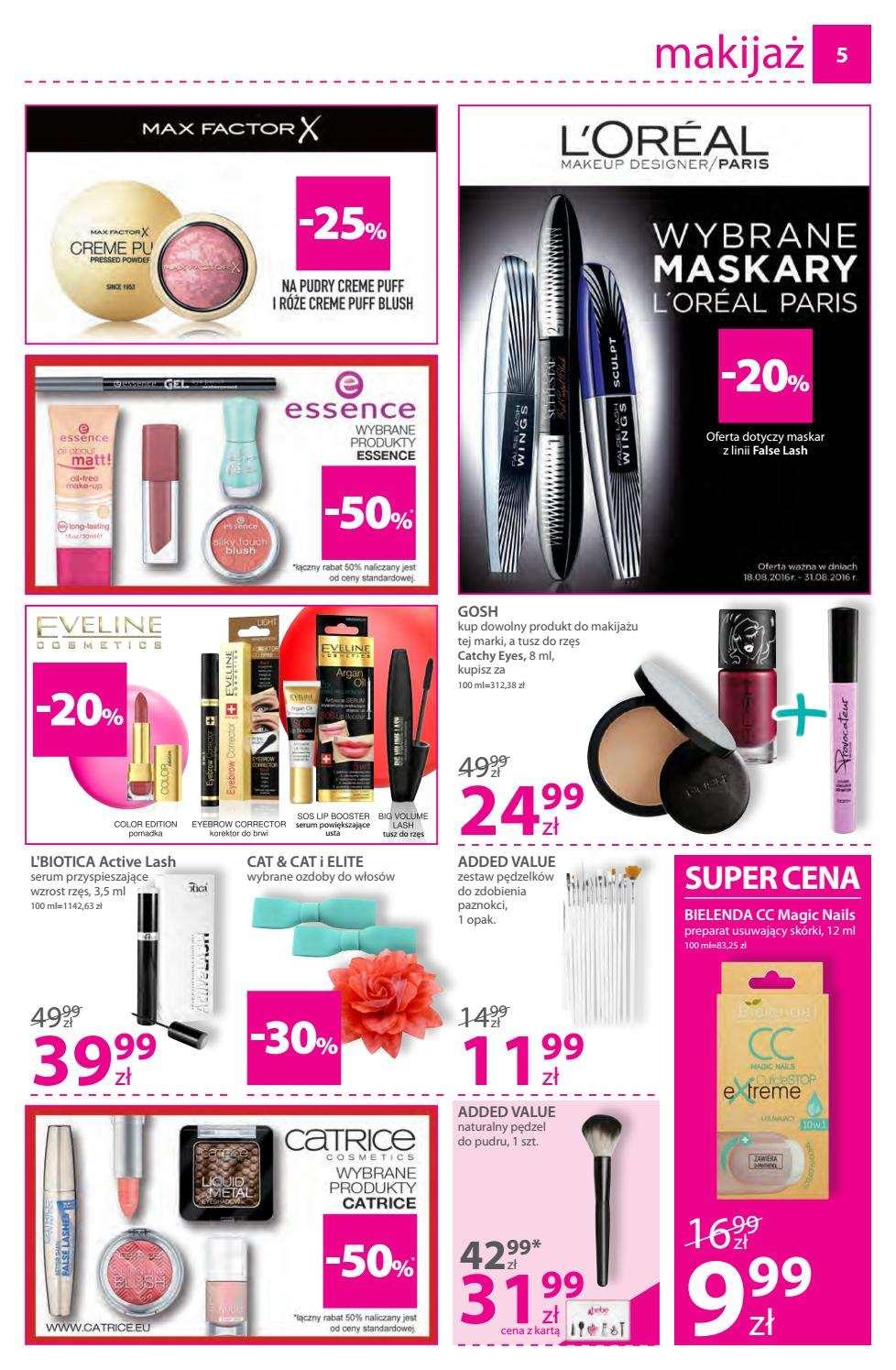 Gazetka promocyjna Hebe str. 5