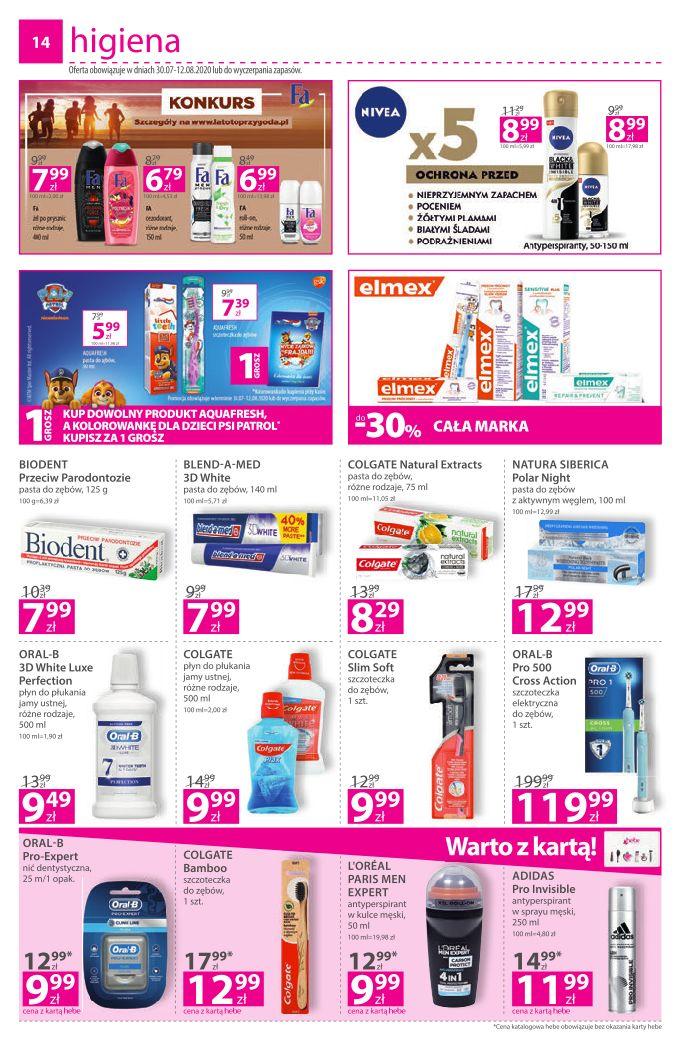 Gazetka promocyjna Hebe str. 14