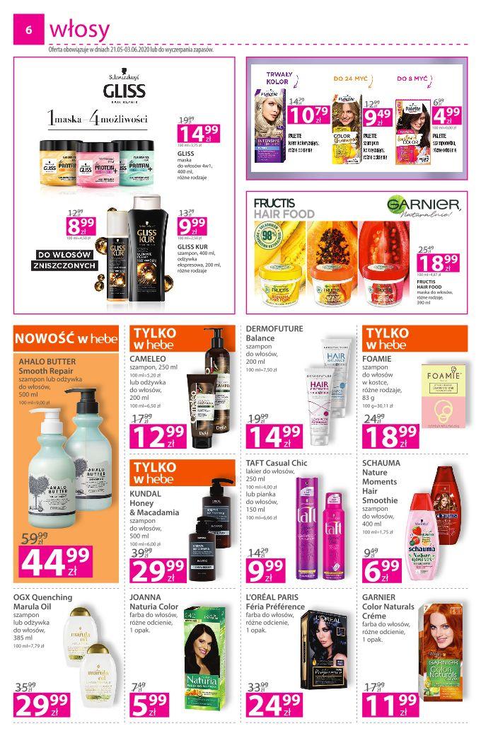 Gazetka promocyjna Hebe str. 6