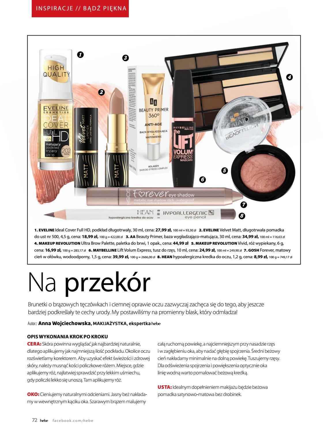Gazetka promocyjna Hebe str. 72