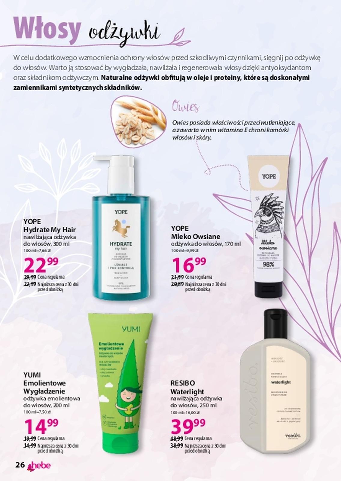 Gazetka promocyjna Hebe str. 26