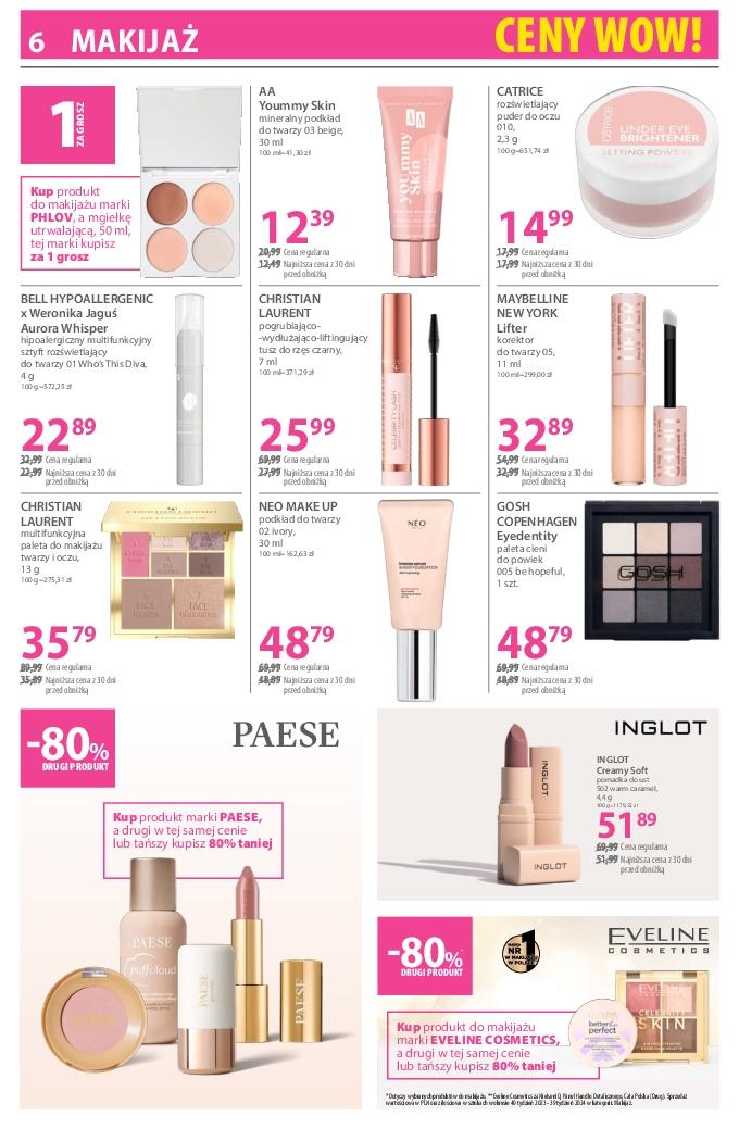 Gazetka promocyjna Hebe str. 6