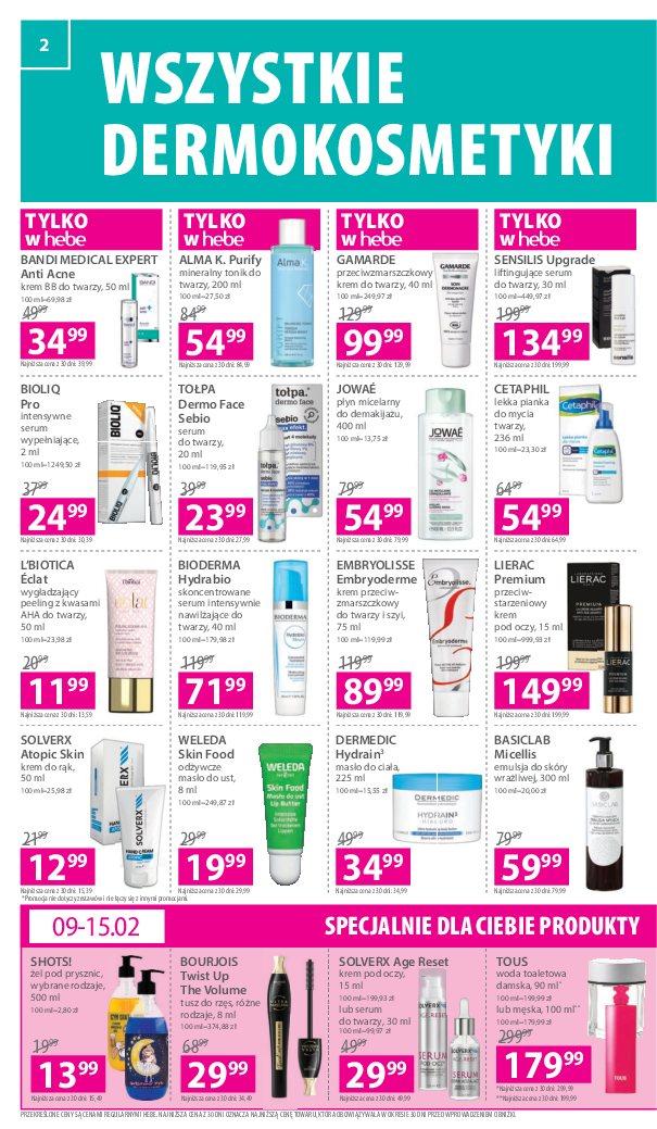 Gazetka promocyjna Hebe str. 2