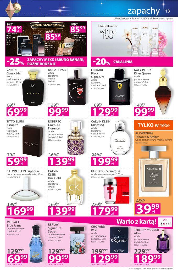 Gazetka promocyjna Hebe str. 13