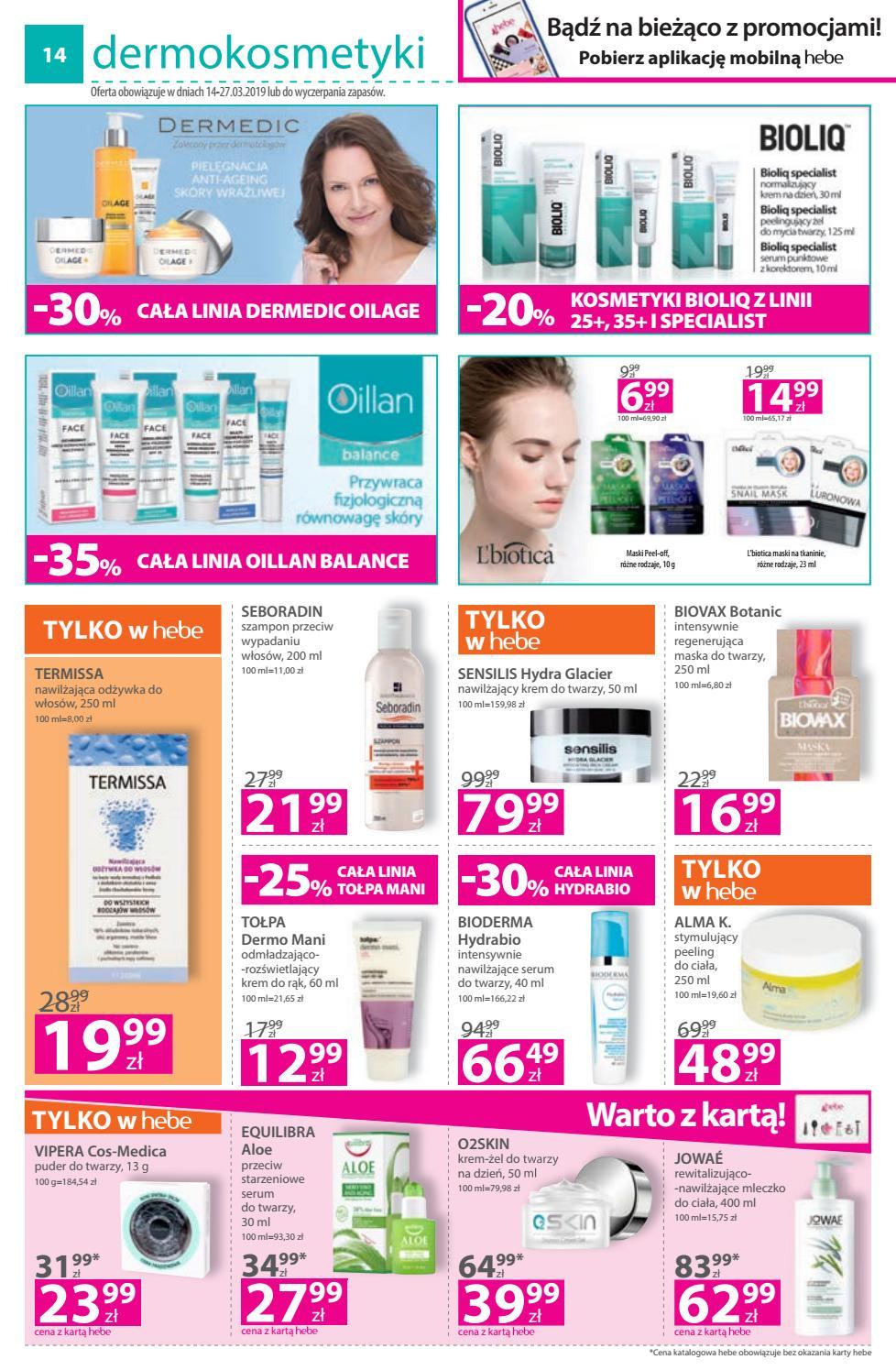Gazetka promocyjna Hebe str. 14