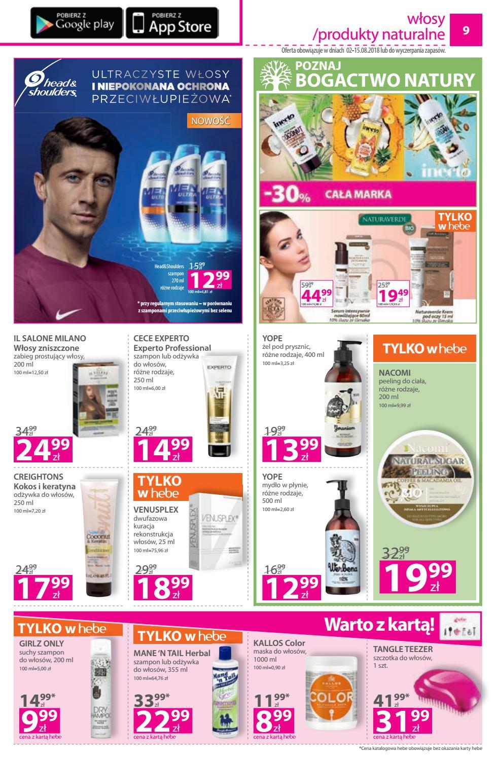 Gazetka promocyjna Hebe str. 9