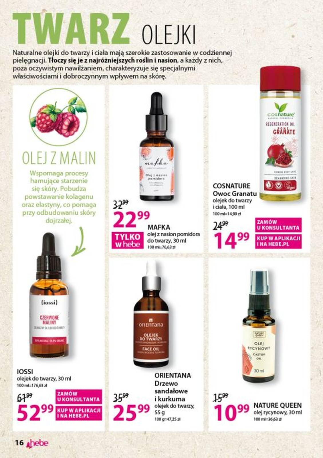 Gazetka promocyjna Hebe str. 16