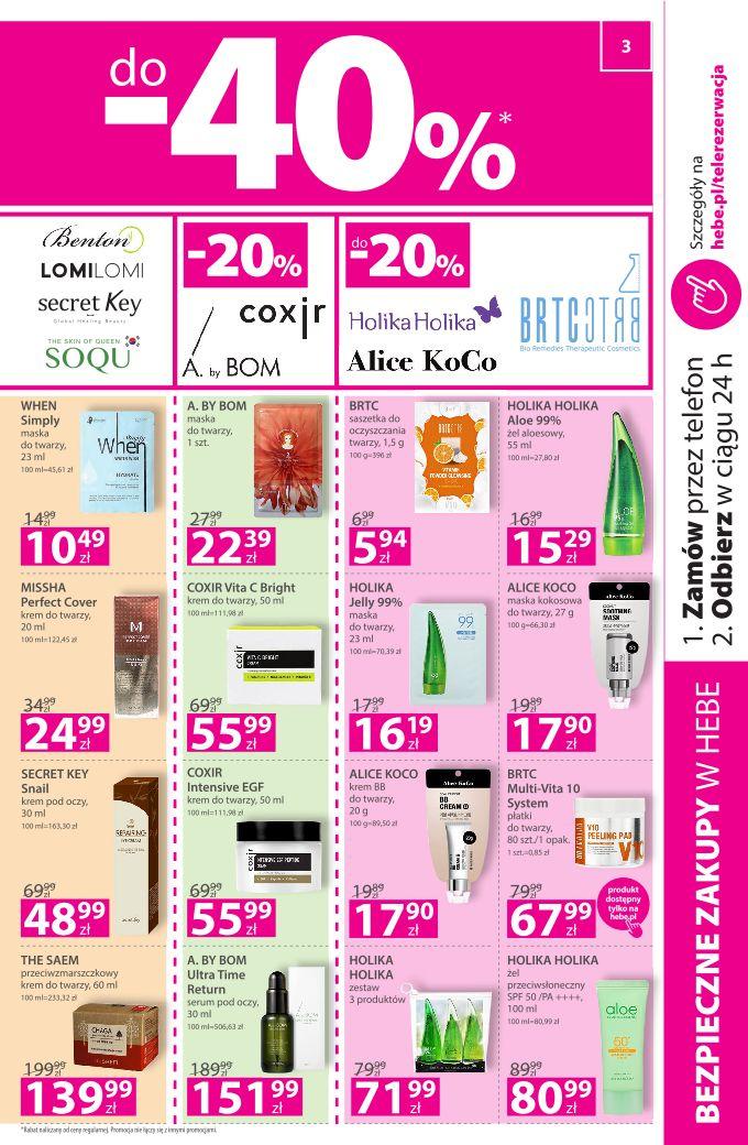 Gazetka promocyjna Hebe str. 3