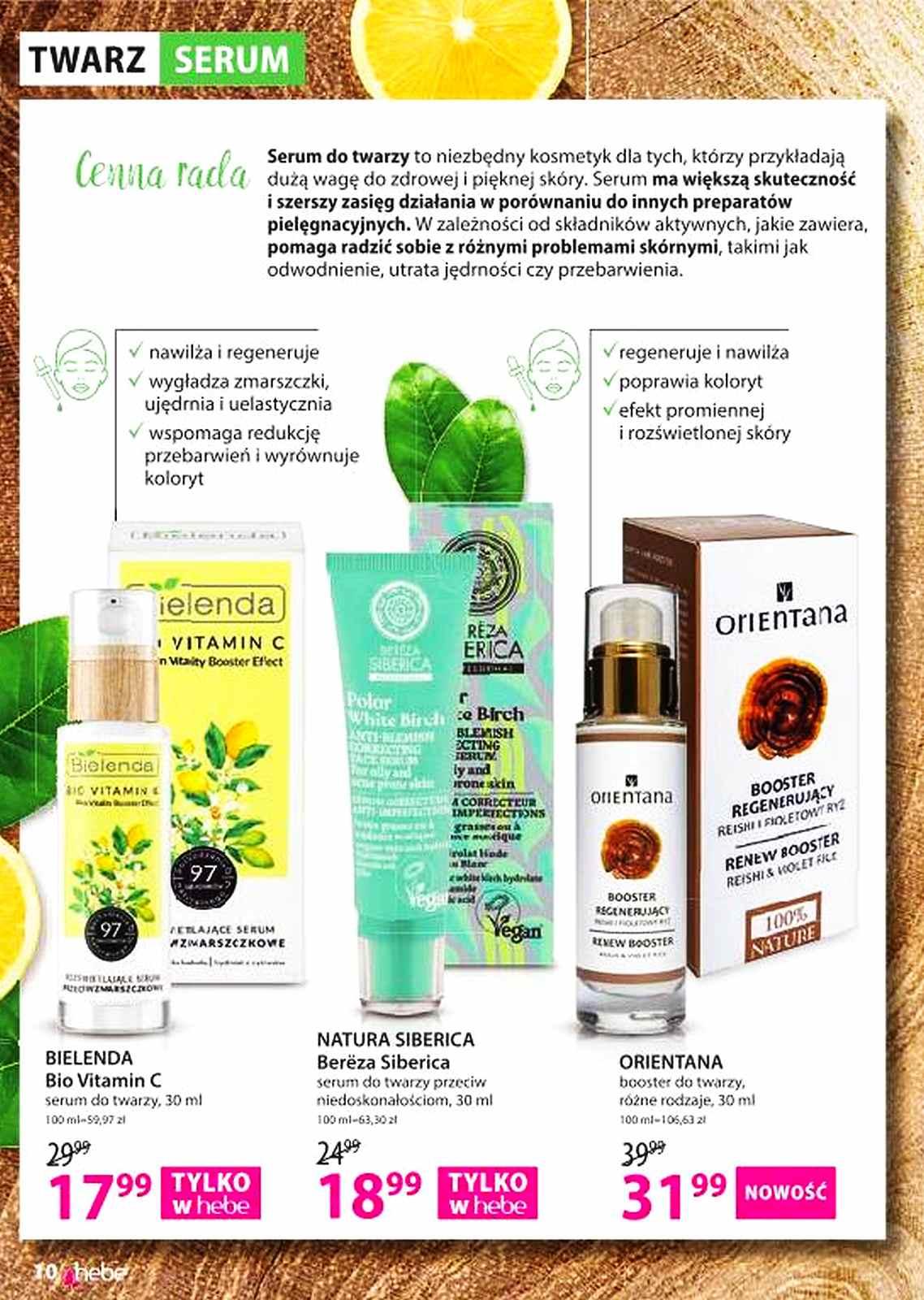Gazetka promocyjna Hebe str. 10