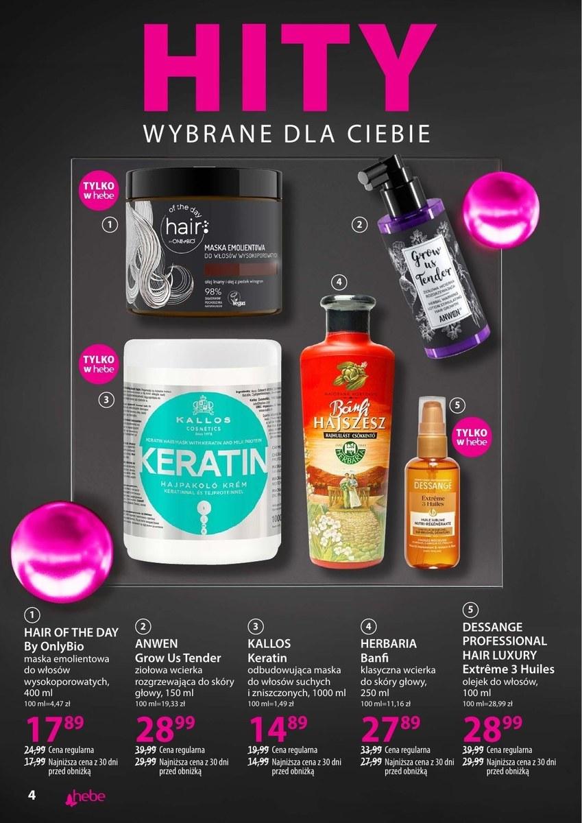 Gazetka promocyjna Hebe str. 4