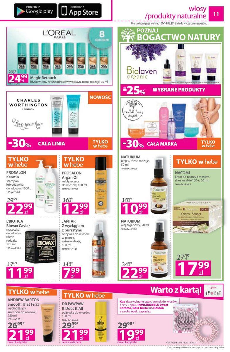 Gazetka promocyjna Hebe str. 11