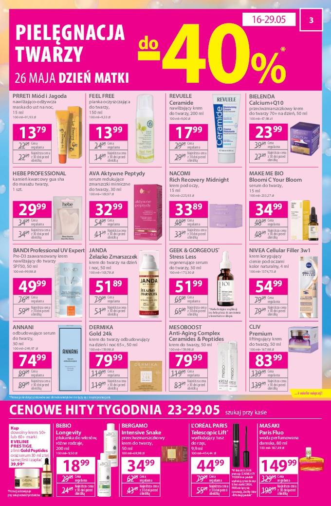 Gazetka promocyjna Hebe str. 3