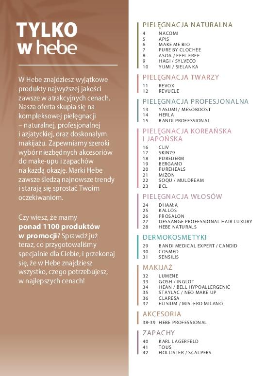 Gazetka promocyjna Hebe str. 3