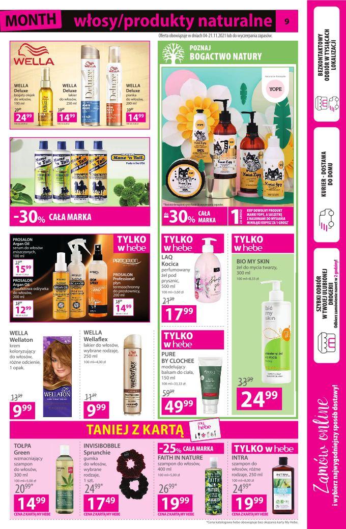 Gazetka promocyjna Hebe str. 9
