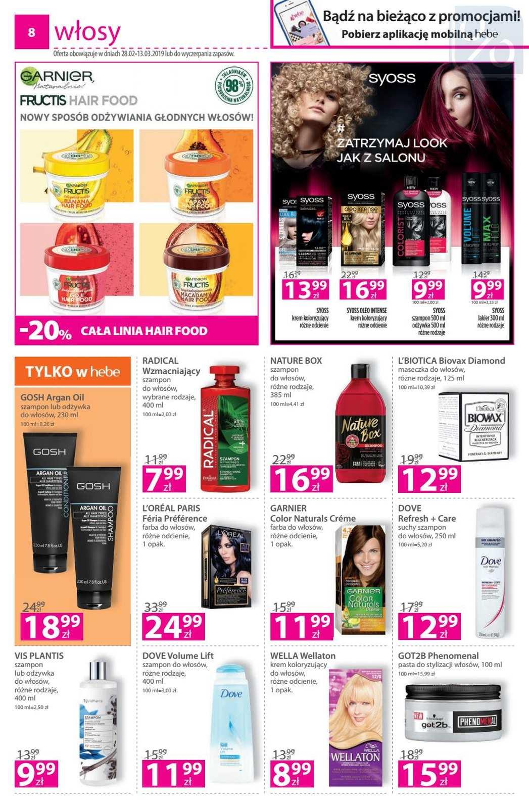 Gazetka promocyjna Hebe str. 8