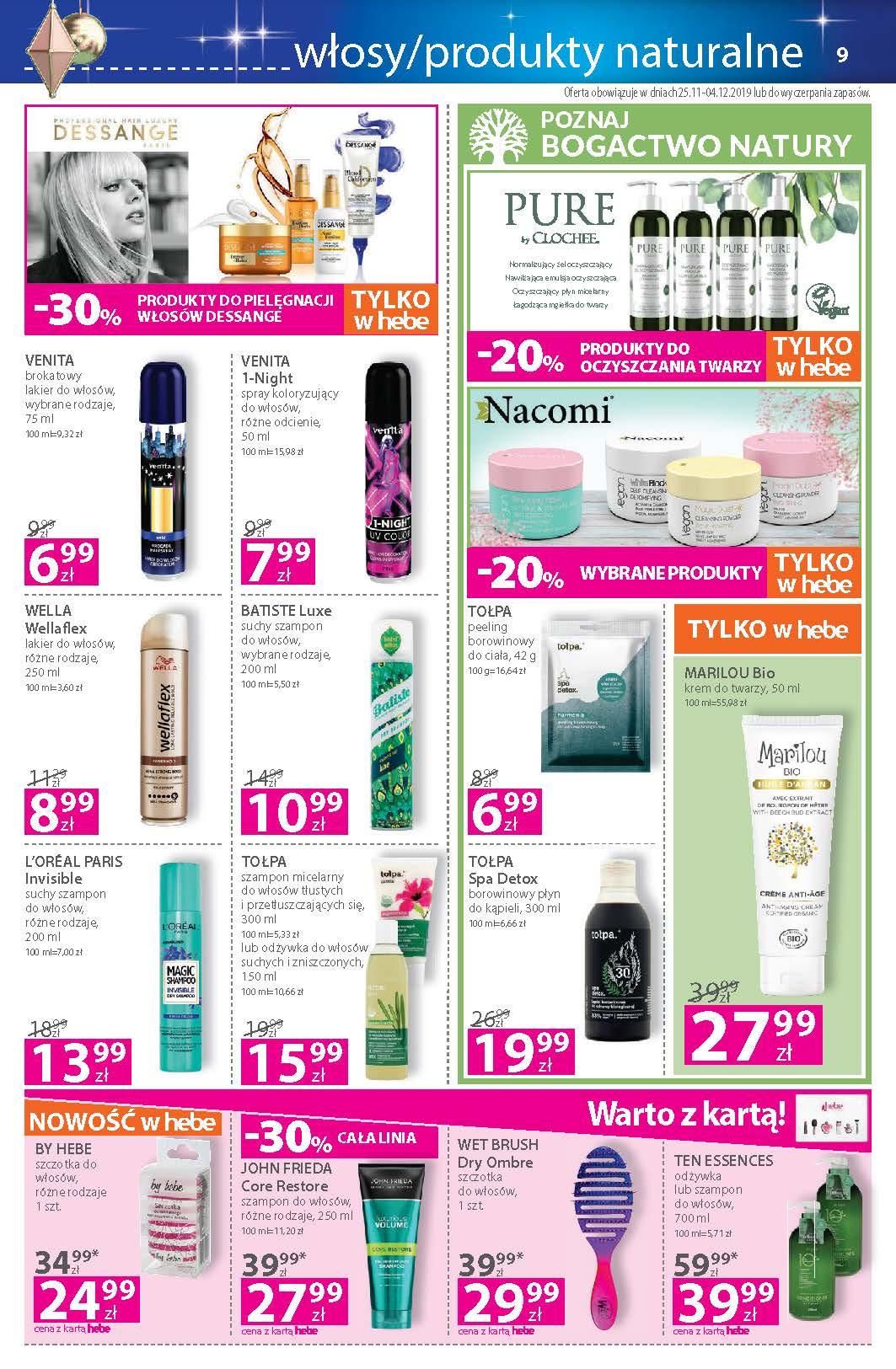 Gazetka promocyjna Hebe str. 9