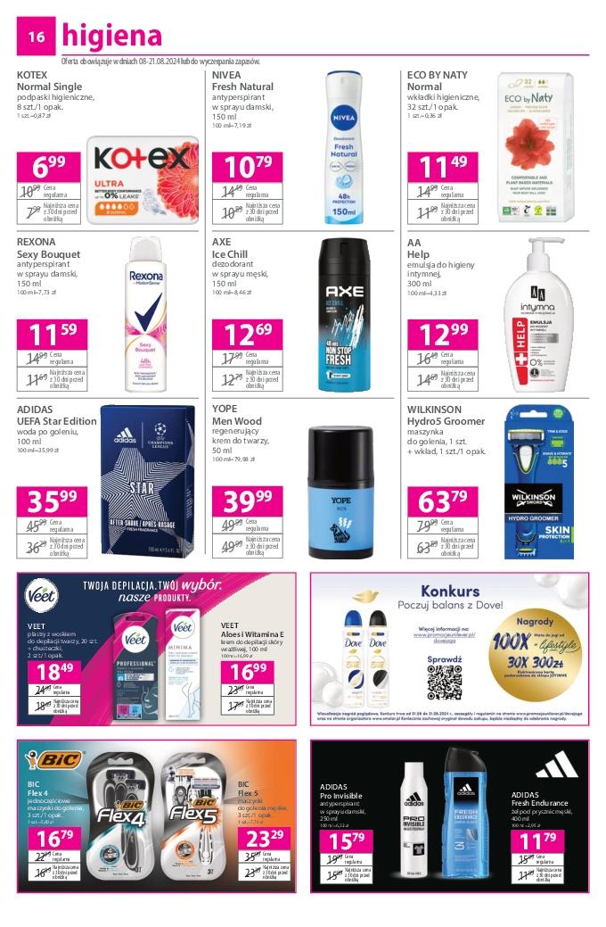 Gazetka promocyjna Hebe str. 16